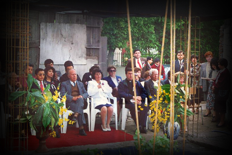 Ceremonia primera piedra - 1992